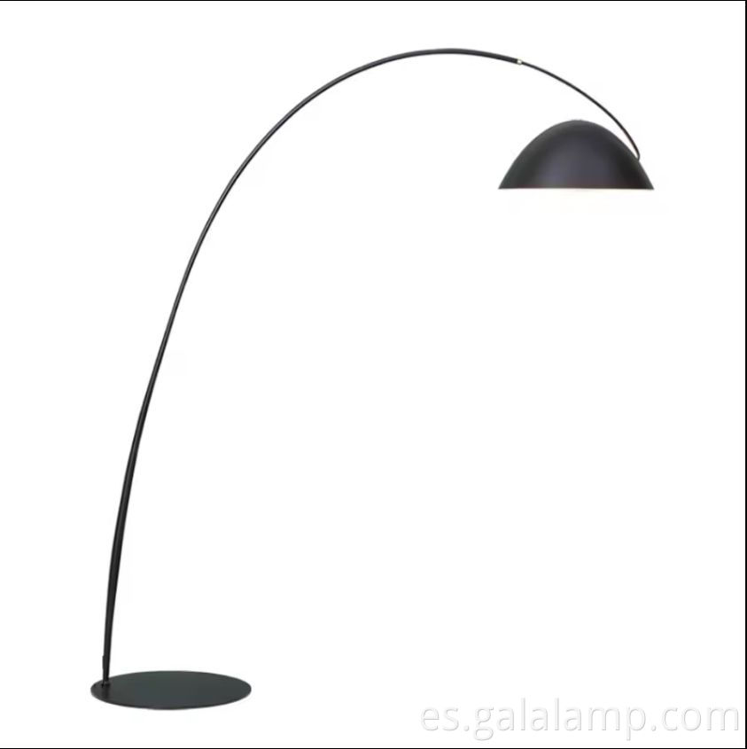 lámpara-de-pie-salón-estilo-arco-contemporáneo living-room-floor-lamp-contemporary-arc-style